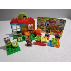 Lego Duplo 10833 Preschool Set - Only Missing 2 Pieces